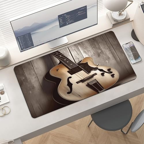 Guitar Pictures Desk Mat Fashion Pad Mouse Grande miniatura 6