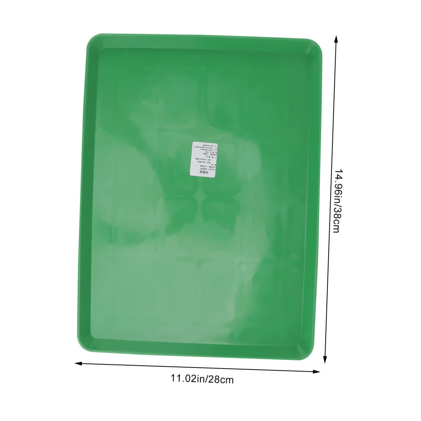 GALPADA 1Pc Cage Bedpan Green Durable Potty Tray for Dogs Cats Animals Leakproof Rustproof Rooms Parks Gardens