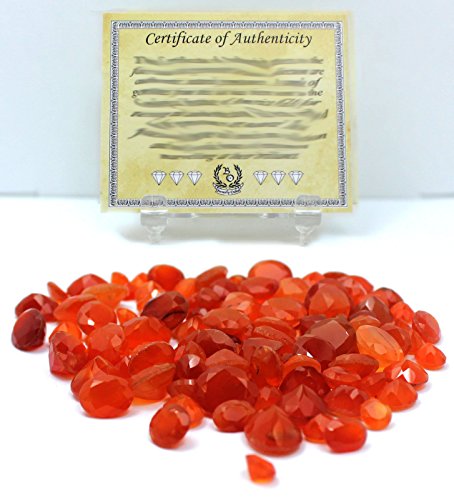 50 Carat Carnelian Natural Loose Gemstones Wholesale Lot with Beverly Oaks LLC Exclusive COA 50 Carat Carnelian Natural Loose Gemstones Wholesale Lot with Beverly Oaks LLC Exclusive COA