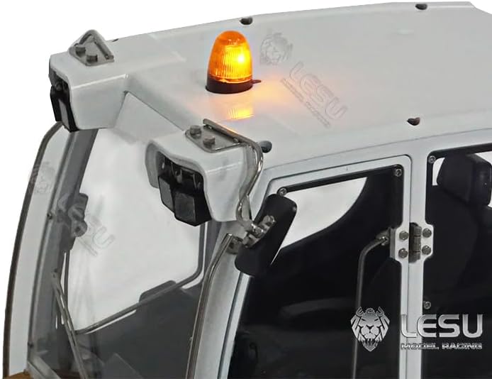 LESU 1/14 636 RTR Loader Metal Radio Control Hydraulic Tracked Loader Cars Motor Servo ESC Light Sound System Hobby Grade Model