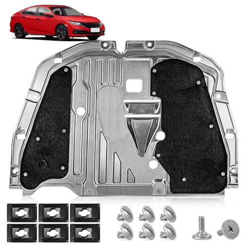 Engine Splash Shield Underbody Guard Compatible with 2016-2021 Honda Civic