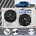 RADREPLA CU716 3 Row Aluminum Radiator for 1973-1991 Chevy GMC C10 C20 C30 C1500 C2500 K10 K20 K30 Pickup Blazer Jimmy V8 Radiators Shroud 2 x 12