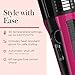 REVLON Perfect Match Flat Iron - 2-in-1 Hair Straightener and Curling Iron, Triple Oil-Infused Helps Reduce Heat Damage & Restore Hair's Natural Moisture & Shine
