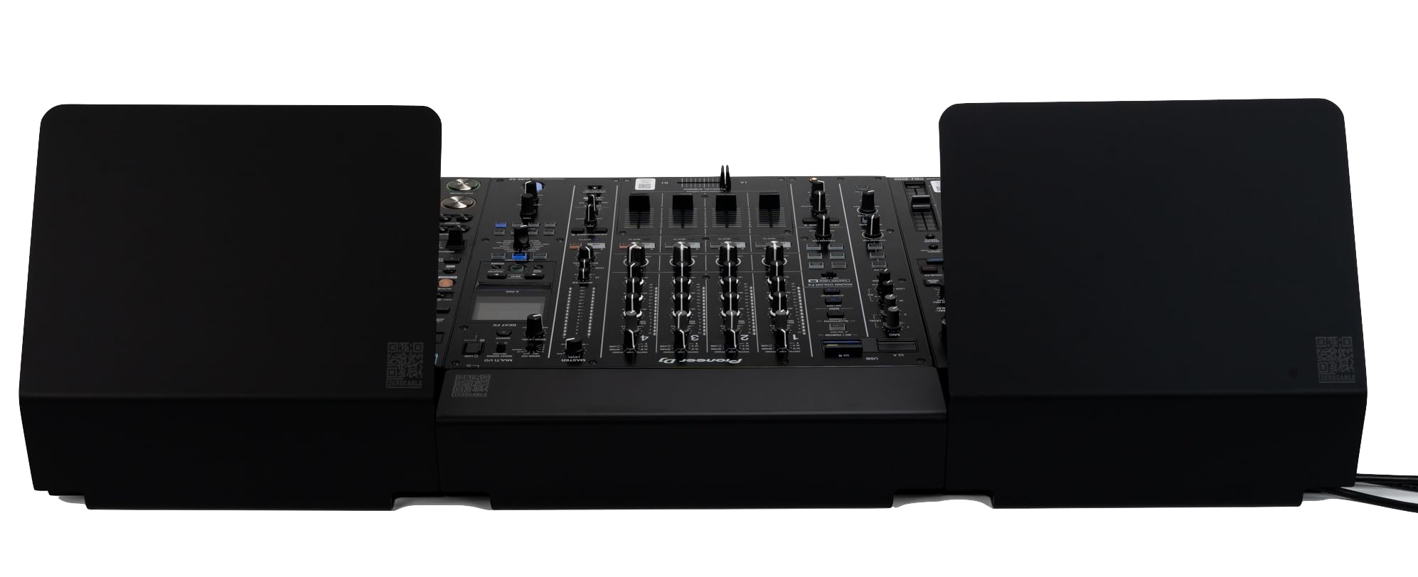 DJ Sun Cover kompatibel mit Alphatheta CDJ 3000X Integrierter Cable cover für klare Sicht und Kabelmanagement, Sunshield, Made in Germany