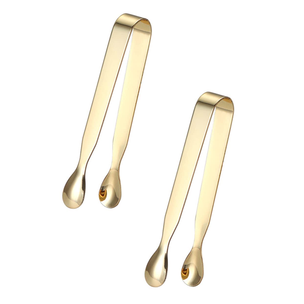 CIYODO Serving Clip Set Sugar Cube Tongs Ice Cube Tong Polished Stainless Steel for Daily Use Special Occasions