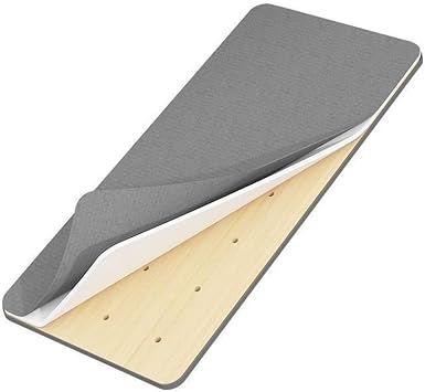 Solid Wood Board for Mattress/Bed Support, Sleeper Sofa Support for Sofa Bed Slats, Wooden Bed Board with Detachable Cloth Cover, Hard Board for Bed and Sofa100 * 50cm/39.4 * 19.7in
