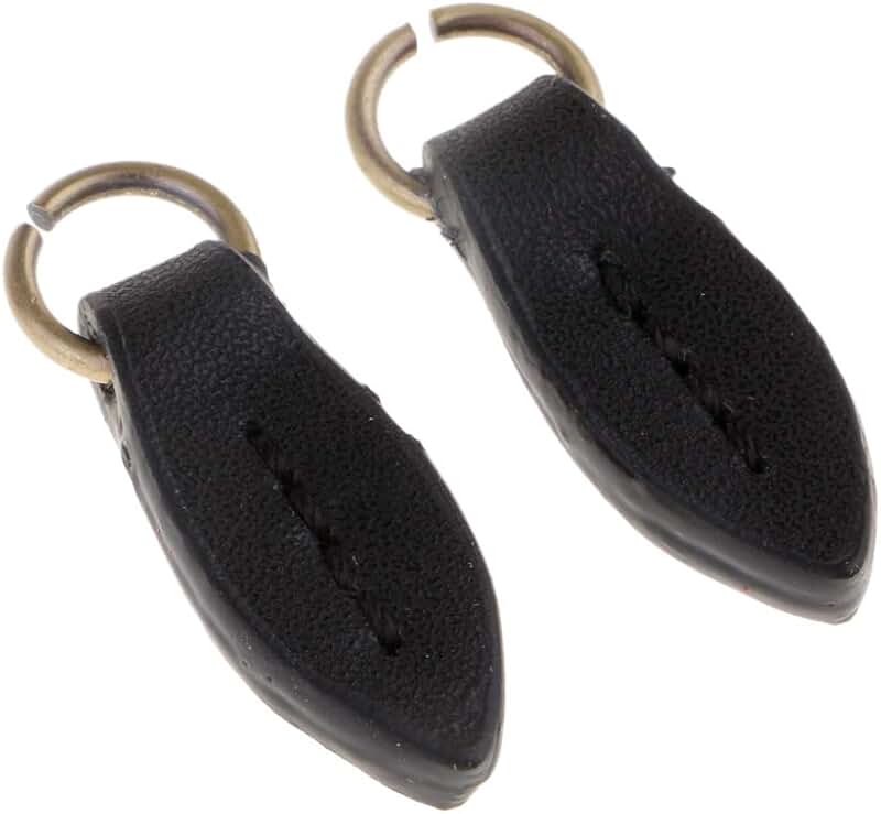 Leather Zipper Pulls