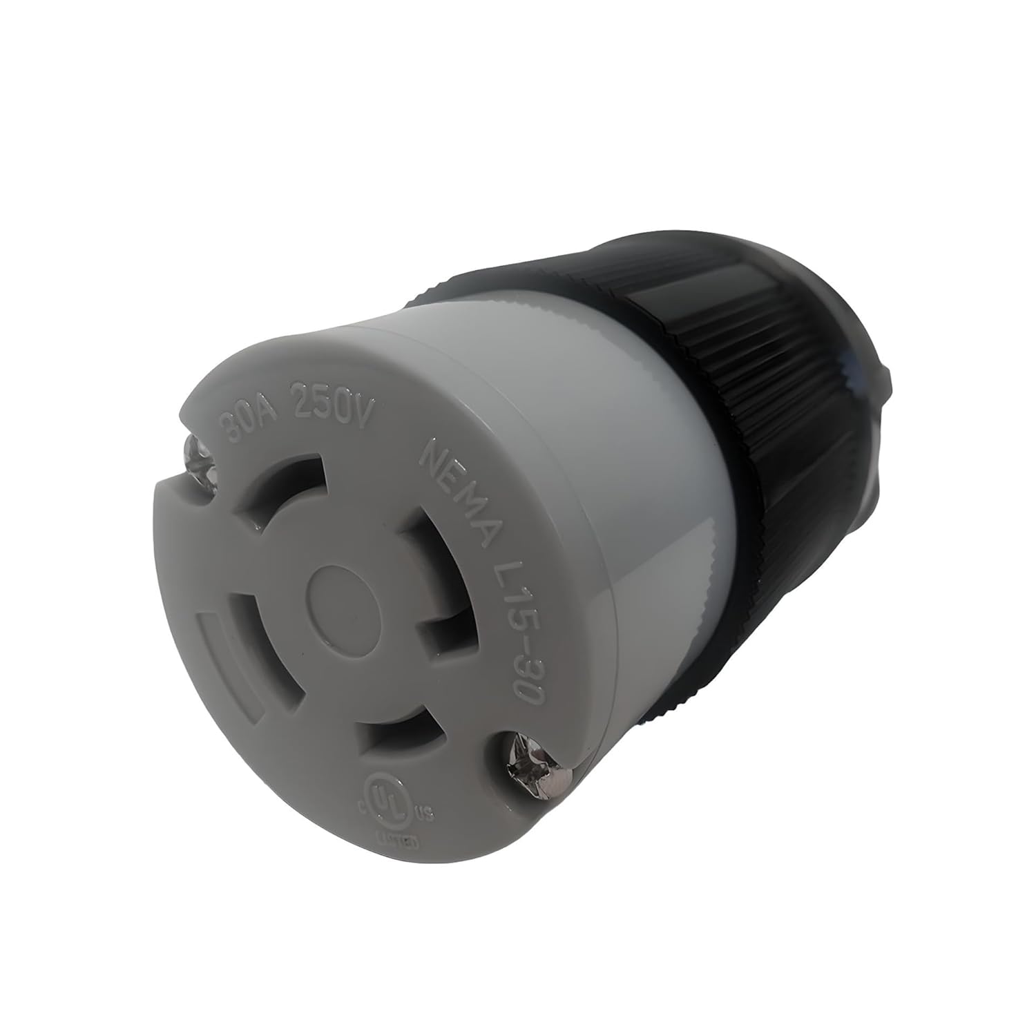 OCSParts L15-30R Locking Connector Plug | 250V - 30A - cUL Listed - NEMA L1530 (1)