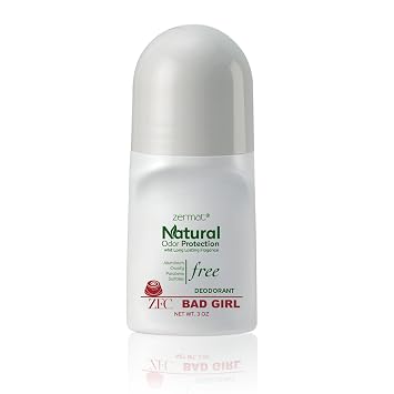 Zermat Senzuel Bad Girl, Natural Roll-On Deodorant, 3 Oz.