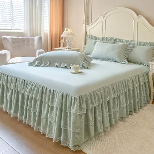 Fzigenle ���n �x�b�h�X�J�[�g �J���[b05 �x�b�h�V�[�c �}�b�g���X�~���J�o�[ ���ɗD���� �x�b�h�X�v���b�h �t���� ���[�X �Q��J�o�[ �~���V�[�c ���ʋC�� �ϋv�� �ې�ok 150*200 �I�[���V�[�Y�� �x�b�h�J�o�[ �V���O�� �􂦂�