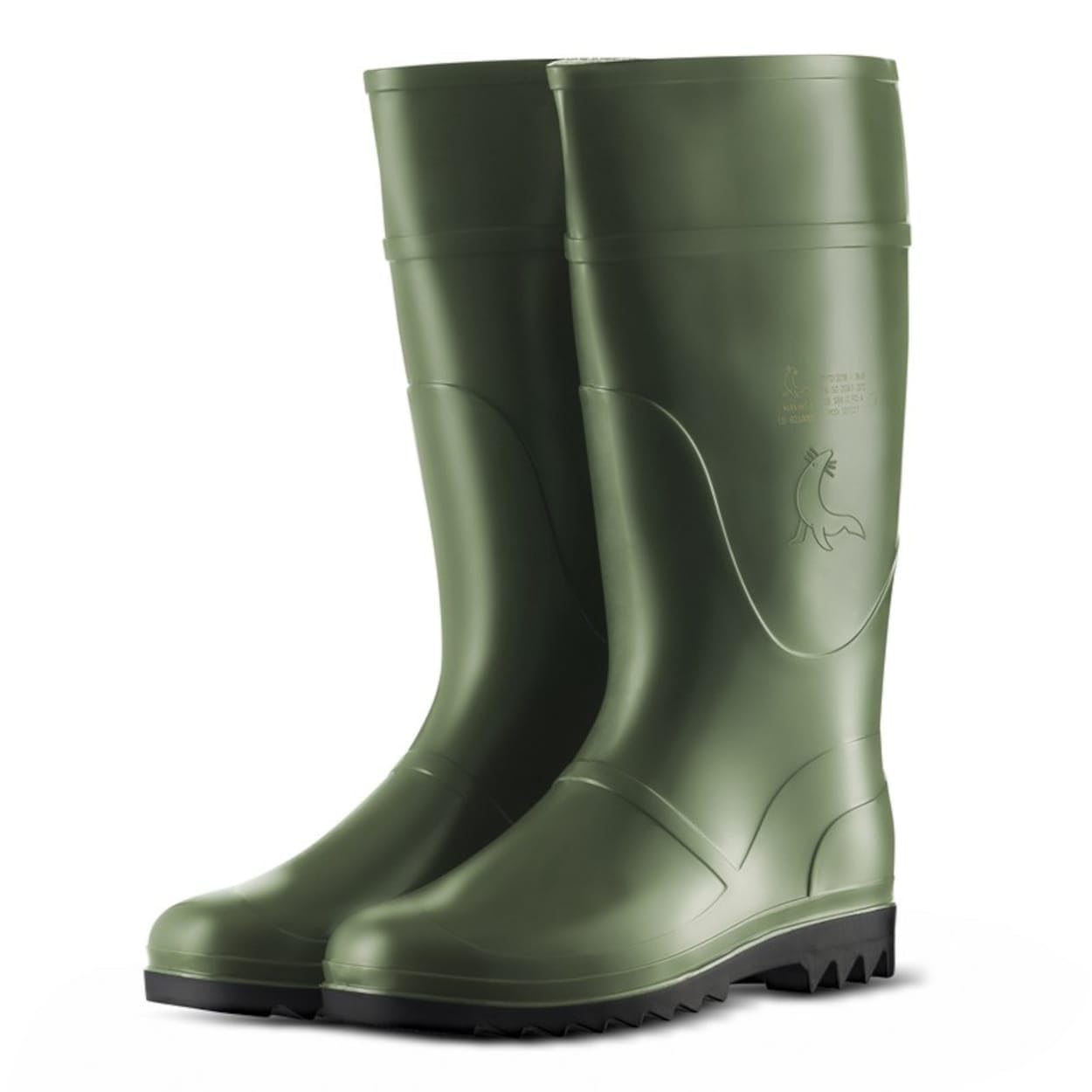 Bota alta de agua Foca Oliva 107