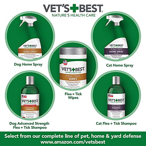 Vet's Best Flea and Tick Wipes for Dogs and Cats | Targeted Flea & Tick Application | Multi-Purpose Flea Treatment for… - Image 7