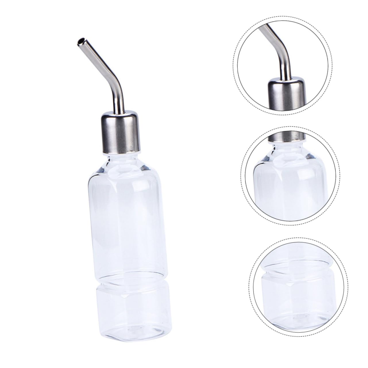 3 Set Di Dispenser Dacqua Portatile Per Porcellini Dindia Bottiglia Per Bevande in Acciaio Inossidabile Sicura E Facile Da Usare 2 Pezzi * 3
