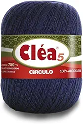 Linha De Crochê Cléa 5 Com 750 Metros Colorido Círculo