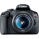 Canon EOS Rebel T7 DSLR Camera with 18-55mm Lens Bundled with 64GB Memory Card + Camera Bag + 58mm UV Filter + Microfiber Cleaning Cloth (5 Items) - Image 2