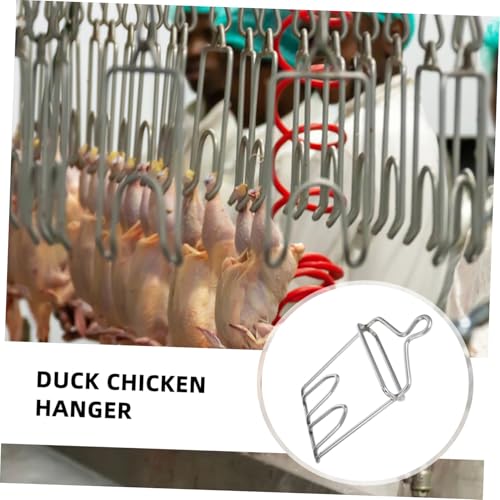 Suspension pour volaille en inox facilitant l'éviscération du poulet - 7