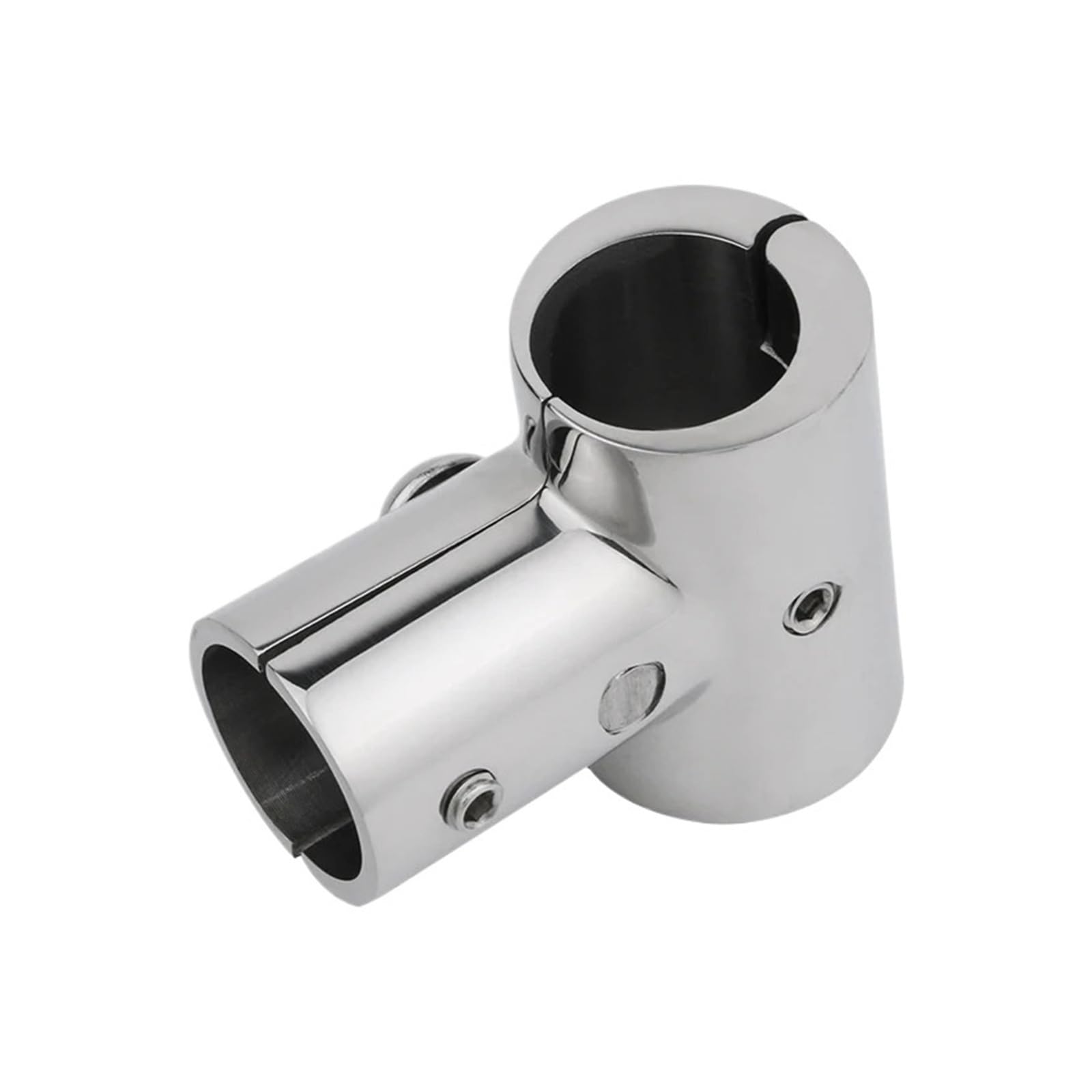 316 Edelstahl Marine Boot Handlauf 90 Grad T-Stück 7/8" 1" Yacht Dock Outdoor Markisenrohr Verschluss(25mm)