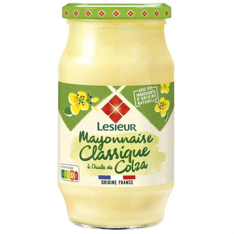 LESIEUR - Mayonnaise Classique Aux Oeufs Frais 475G - Lot De 4 - Offre Special