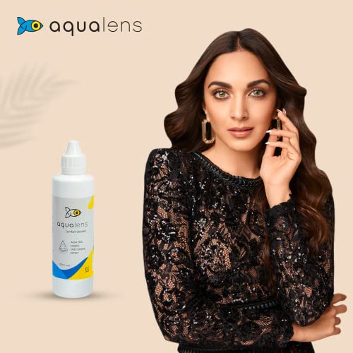 Image of Aqualens Comfort Contact Lens Solution - Multipurpose - Value Pack of 2 (120ml each) + (Lens Case Free)