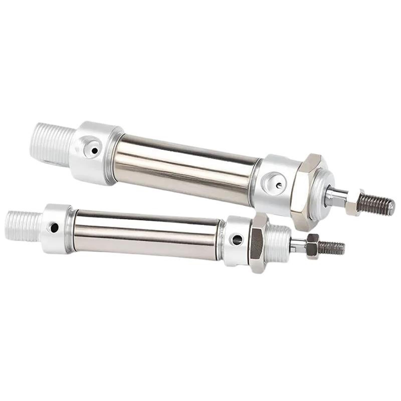 Mini cilindro neumático de acero inoxidable MA MA16 20 25 32 40 de doble efecto(250SCA,MA32)