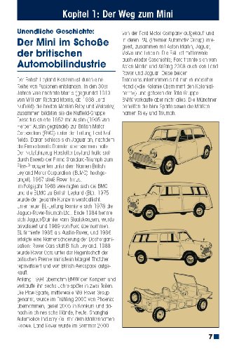 Typenkompass Mini & New Mini: seit 1959