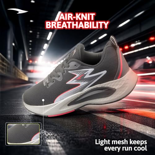 Image of ASIAN Pulse-05 Men's Running Shoes | Lightweight & Breathable | Cushioned Comfort with High-Grip Sole | for Running, Walking