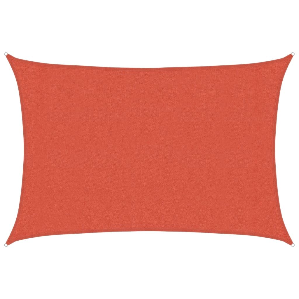 vidaXL Sunshade Sail 160 g/m² Terracotta 3x5 m HDPE — image 1