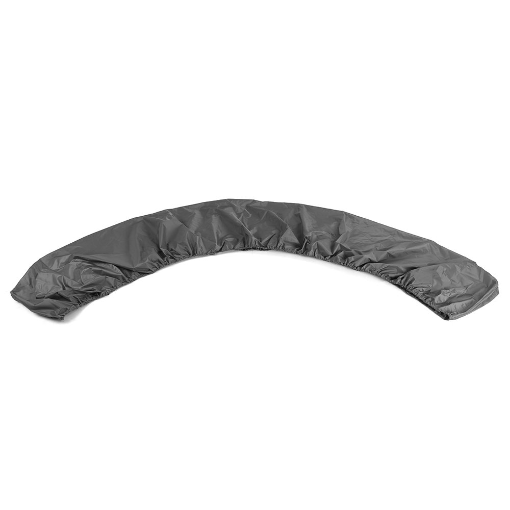 Lixada Universale Kayak copertura, impermeabile e resistente ai raggi UV, Polvere Protezione Scudo per barca Canoa, grigio, 4.0m