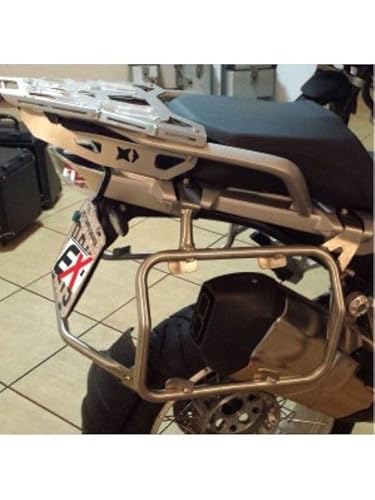 BMW R1250 GS PREMIUM/HP/SPORT - PAR DE BAUS LATERAIS ALUMINIO 36/44 LITROS + SUPORTES INOX