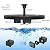 AISITIN 3.5W Solar Fountain Pump Built-in 1500mAh Battery, Solar Bird Bath Fountain with 6 Nozzles, Solar Floating Water Fountain Pump for Bird Bath, Fish Tank, Pond, Pool, Garden and Outdoor