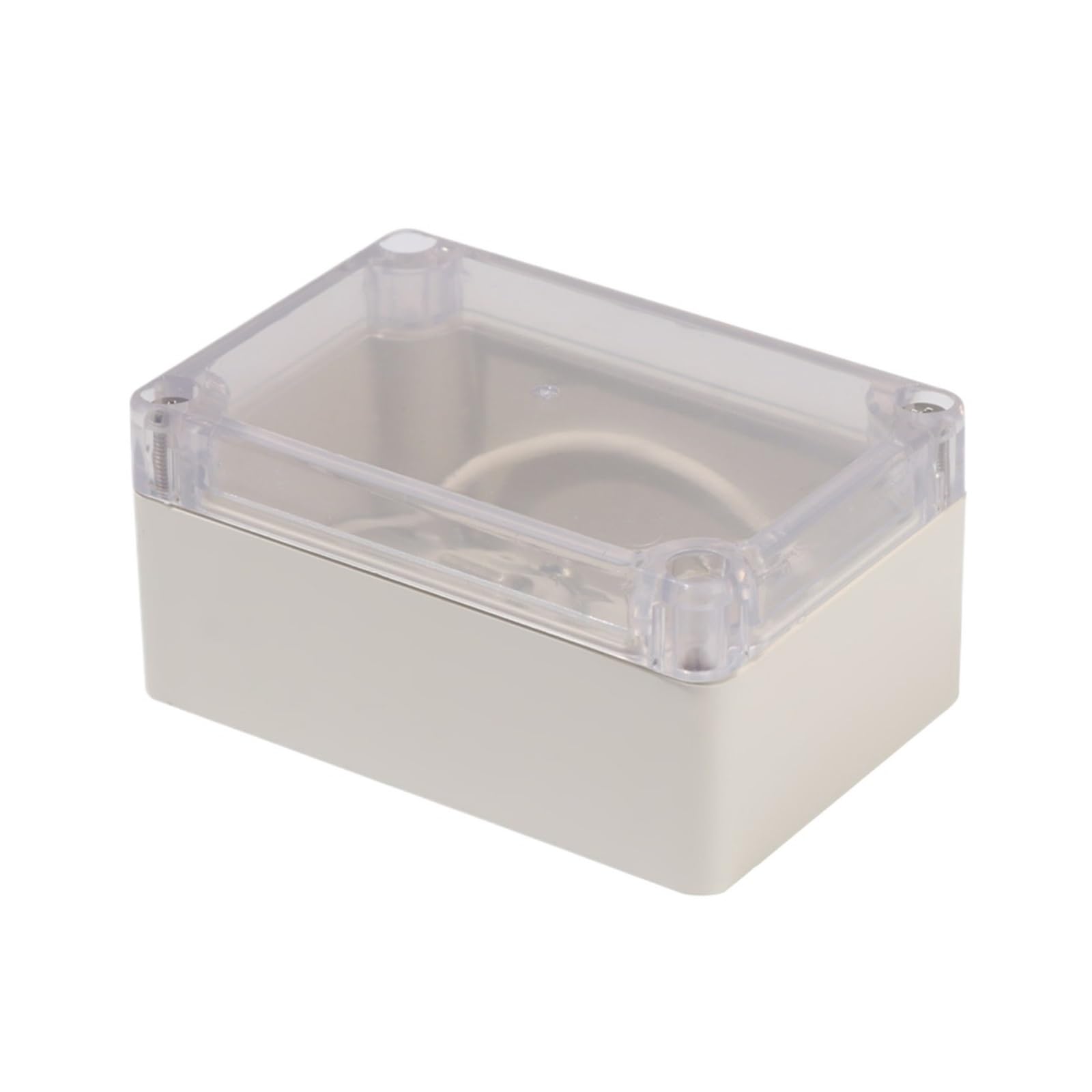 3pcs Enclosure Transparent Cover Junction Box for Wiring