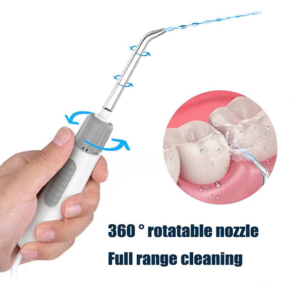 TJH Water Flosser, selección Profesional de Water Flosser | Removedor de cálculo Dental eléctrico, para aparatos ortopédicos, Puentes e implantes, hogar, Viajes