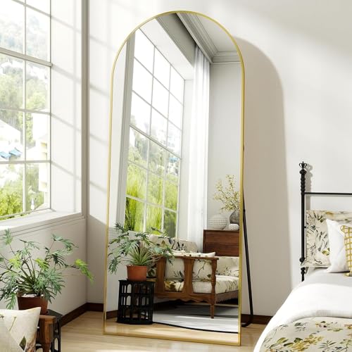 Koonmi Bogen Ganzkörperspiegel, 66 x 180 cm Gewölbter...