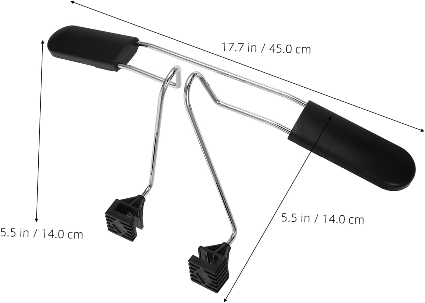 CHILDWEET Car Suit Hanger Rack Auto Clothes Hanger Extendable Rod Stainless Steel for Headrest Backrest