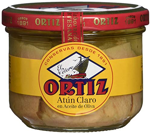 Conservas Ortiz Atún Claro feinster Gelbflossen-Thunfisch in Oliv...