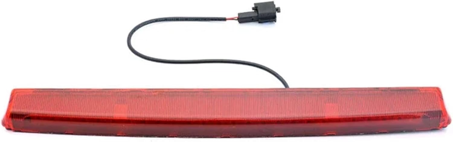 Luz de freno adicional 1K6 945 097 F Señal de freno trasera alta, compatible con Volkswagen VW Scirocco Golf MK5(Red)
