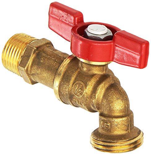 Legend Valve 107-167NL T-537 Ball Valve Hose Bibb No Lead, 1/2