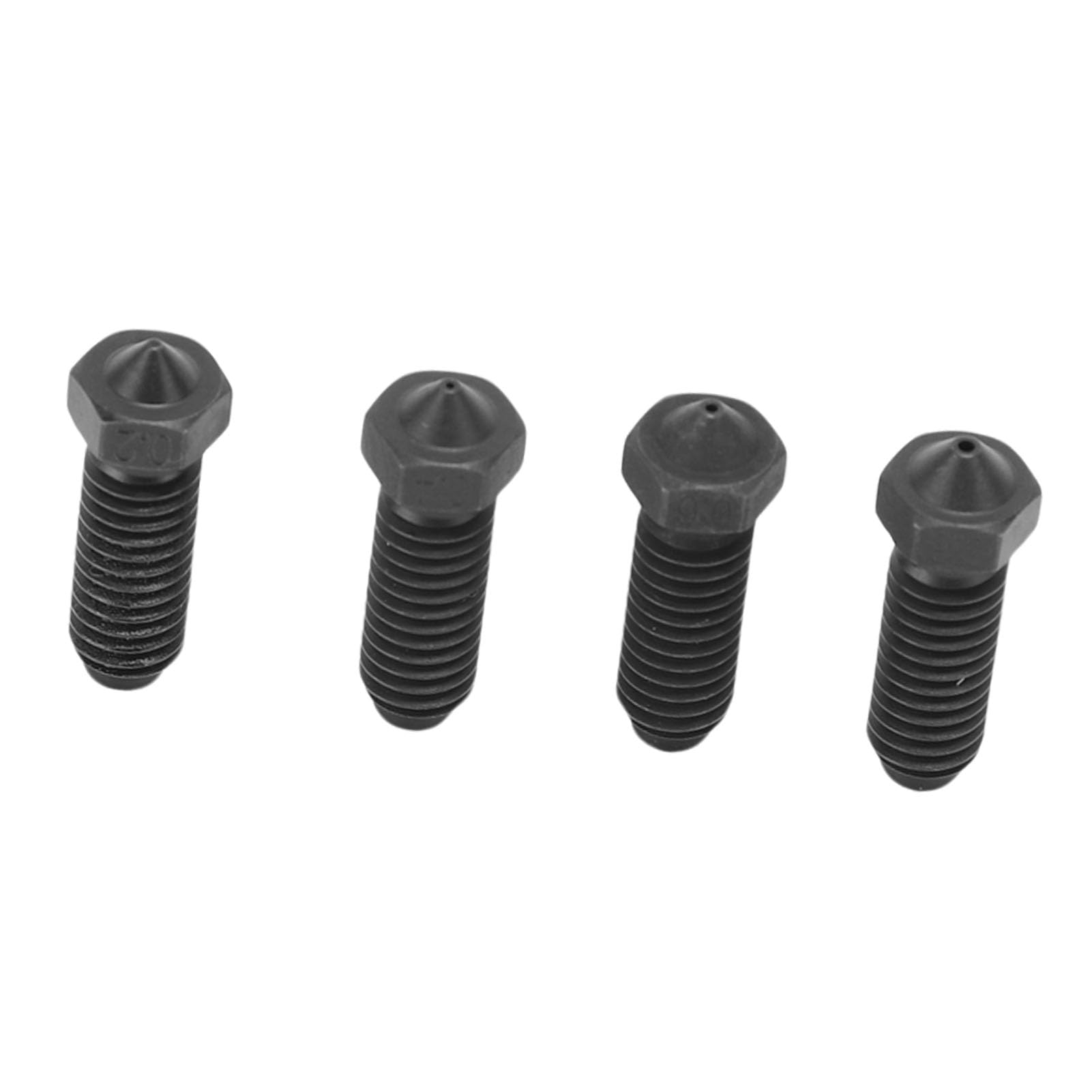Ugelli in Acciaio Temprato Premium Kit Ugelli per Parete Interna Lucida per Stampante 3D FDM S1 Combo Vari Materiali di Filamento