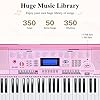 Top 10 Digital Pianos for Beginners in 2024 16 Eastar Electronic Keyboard Piano Kit 61 Key for Beginner Children, Digital E Piano with Stand, Bench, Music Stand and Microphone, Pink, Musical Instruments Gift for Kids #1