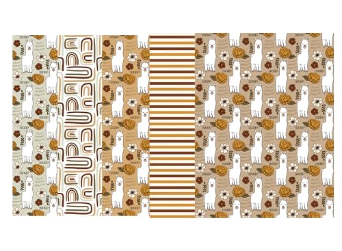 Glucomart Medical Tape for Nasogastric or Oxygen Tube (5 Count) – Maximum Strength Tube Tape, Waterproof & Hypoallergenic (Llama Variety Pack) (Tube Tape)