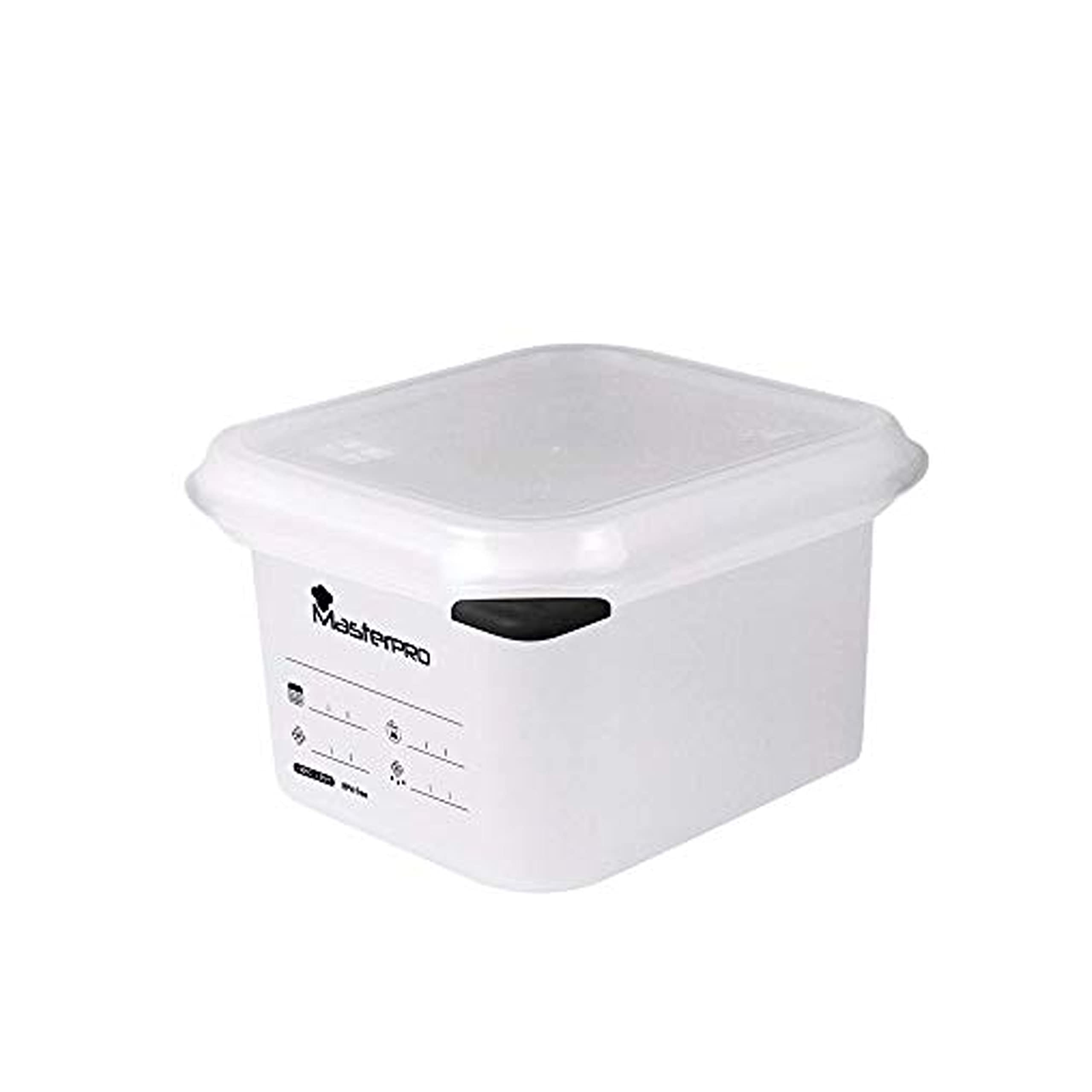 Bergner Pack of 6 Airtight Food Containers, 1.7 L