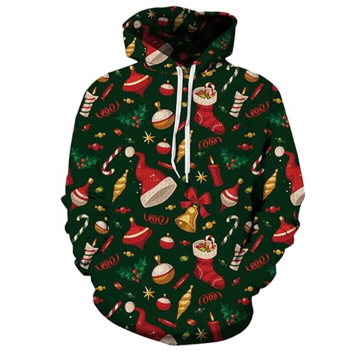 Sweatshirt à capuche pour homme avec col camionneur et fermeture éclair