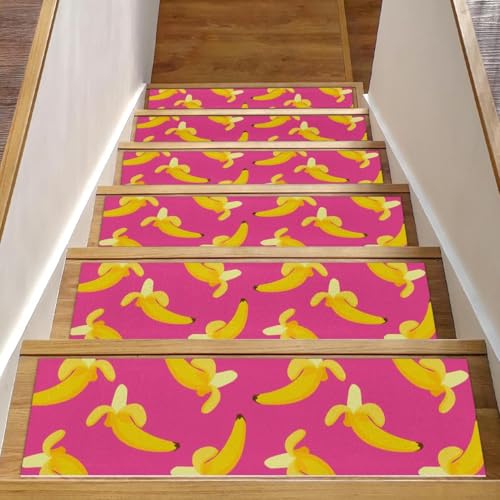 Alfombras antideslizantes para escaleras evitan resbalones de madera 2