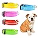 H87yC4ra Collier Pour Animaux De Compagnie Rechargeable Par USB, Collier De Lumière LED Clignotante Pour Chien Chiot Colliers Anti-perte Accessoire Pour Animaux De Compagnie Jaune M