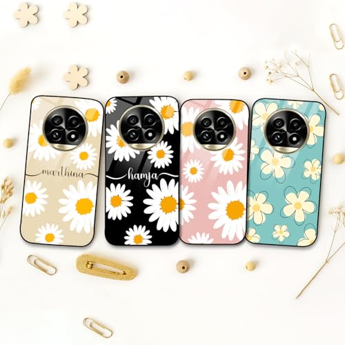 Image of COLORflow Back Cover Compatible with Realme 13 Pro 5G / 13 Pro Plus 5G | Daisy Bloom Customized | Shockproof TPU Bumper with Camera Protection Back Cover