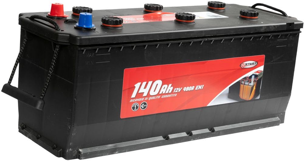Start Batteria per autocarro e trattori 140Ah 12V 800A polo positivo sinistro