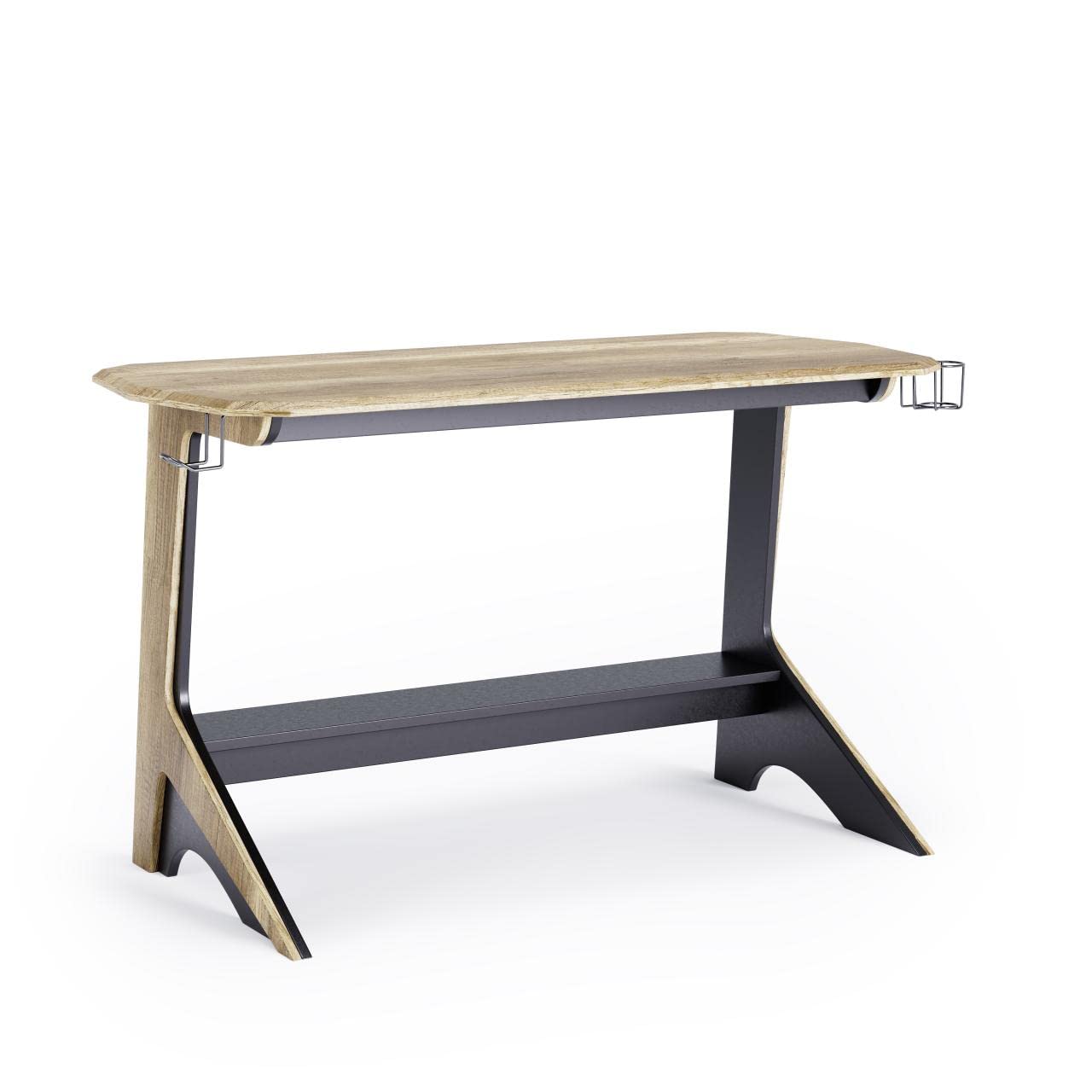 DHP Furniture Jersey Desk, Oak Look, 75 x 141 x 60 cm