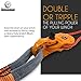GearAmerica Mega Snatch Block 25T Strength (25,000 Lbs) Heavy Duty Winch Pulley for Synthetic Rope Or Steel Cable | Control Recovery Direction, Double Winch Pulling Power (Mega Snatch 25 Ton, 2 Pack)