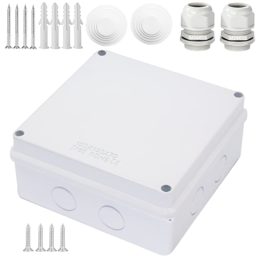 Project Box Connection Junction Box Zulkit Project Box With Reserved Holes Ip65 Waterproof ...