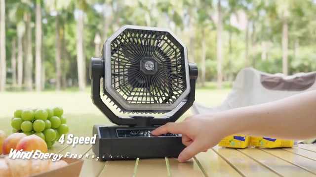 扇風機・サーキュレーター AIR CRAFT BATTERY,FAN UNIT Amazon.com: Portable Rechargeable Fan - 9-Inch Camping Fan for